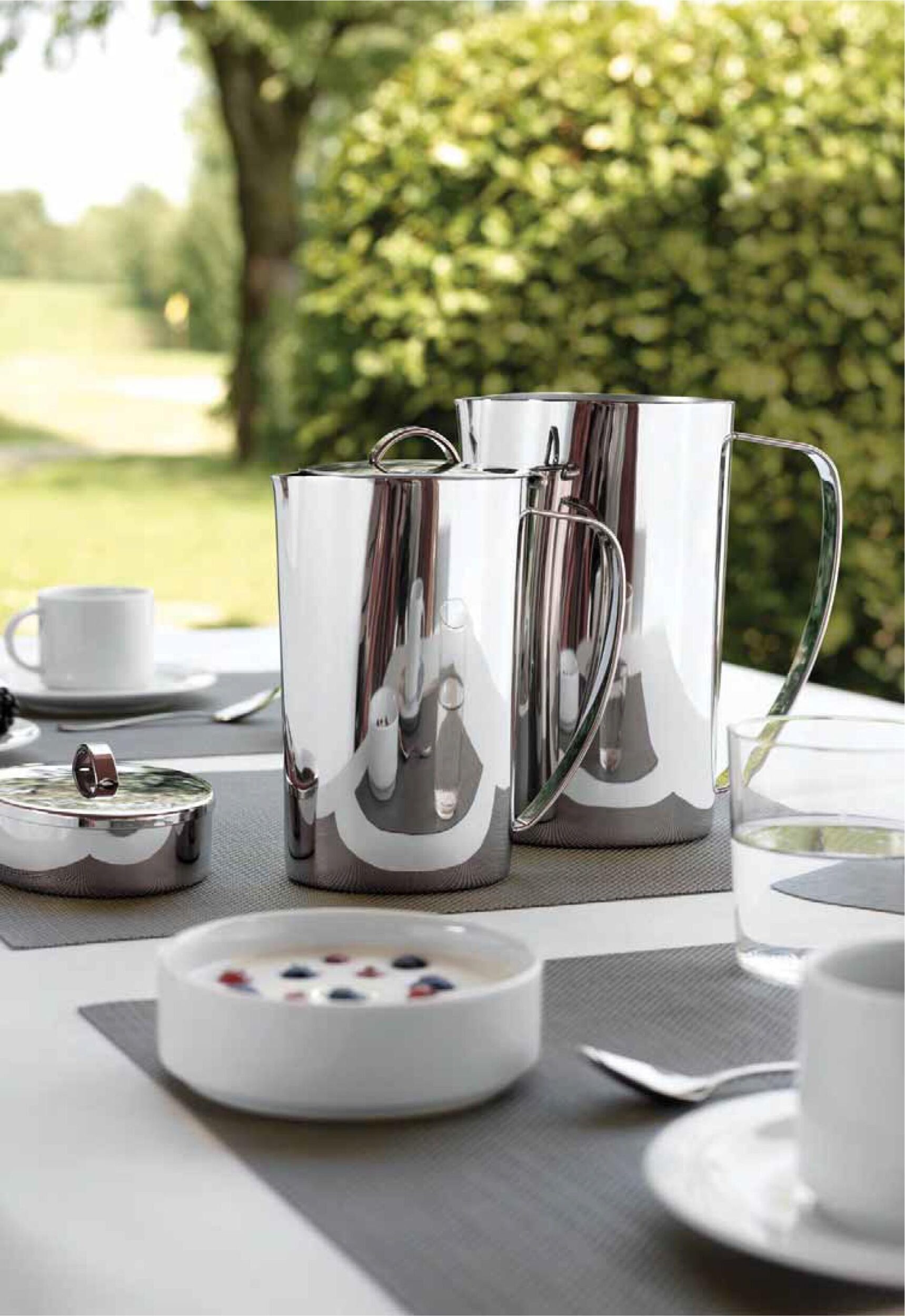 Paderno Sambonet Arthur Krupp Série Œuf Produits Laitiers Porcelaine