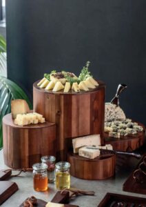 Radici-buffetsysteem-houten plateaus