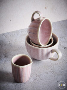 Fine2dine Dune Pink kopjes
