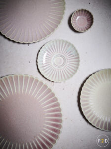 Fine2dine Dune Pink plates
