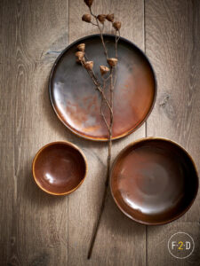 Fine2Dine Escura plates
