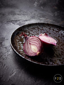 Fine2Dine Oxido Black porcelain