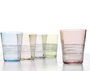 Zafferano glassware collection Filante
