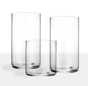 Zafferano glassware collection Chiaro di Luna