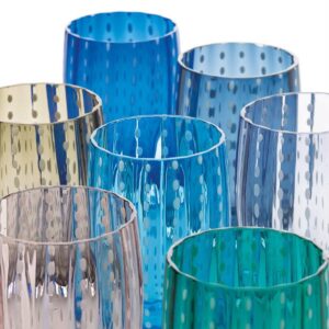 Zafferano glassware collection Perle
