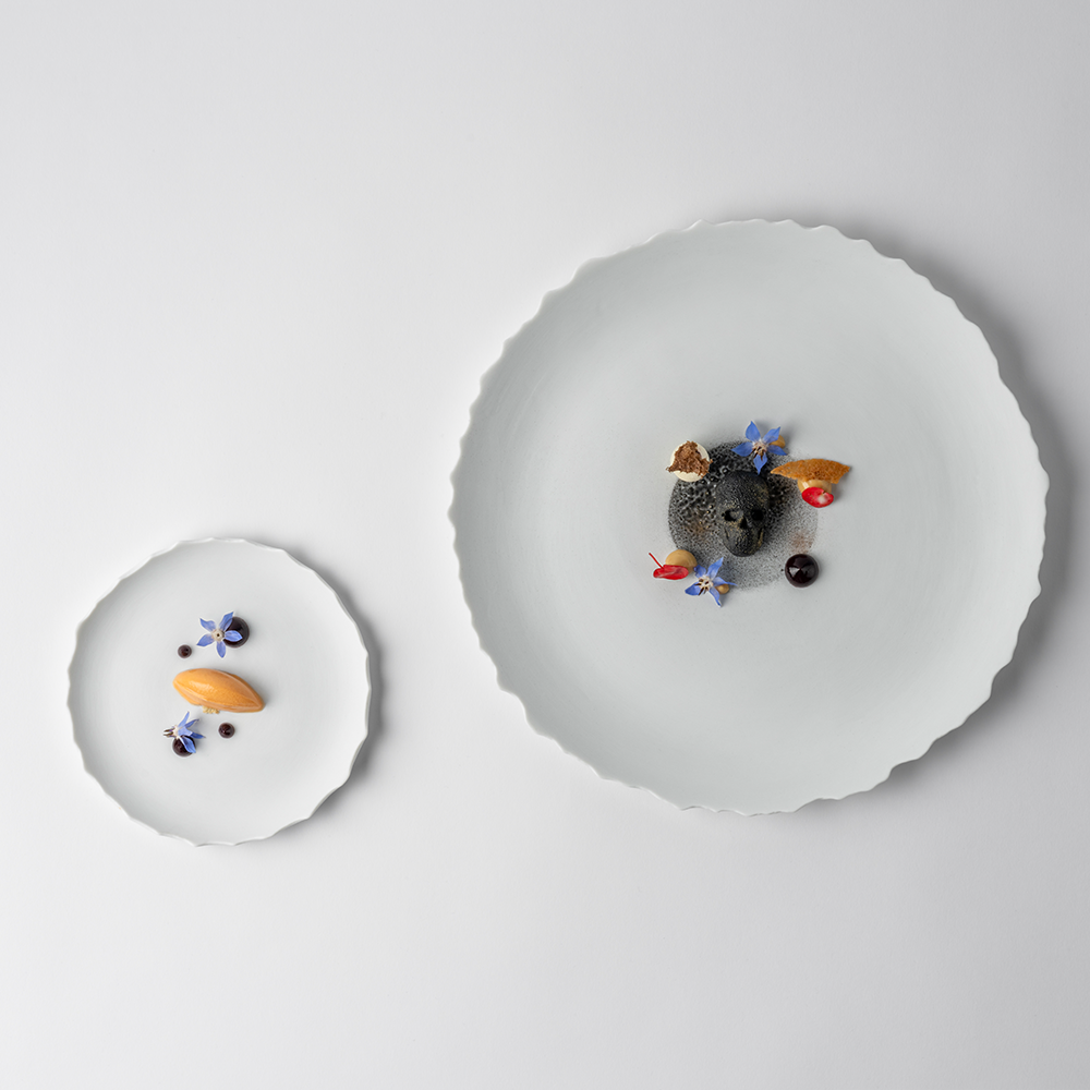 Sumisura-Vivo wit fine dining porselein