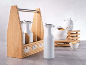 Frilich buffetmaterialen - melk flessen en standaard