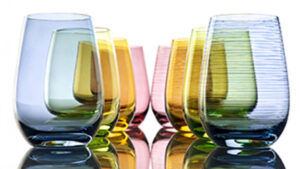 Gekleurde glazen - Elements Stolzle Lausitz