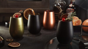 Stozle-lausitz - elements coloured tumblers metallic