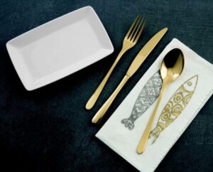 ArthurKrupp IDEA bestek - PVD mirror gold
